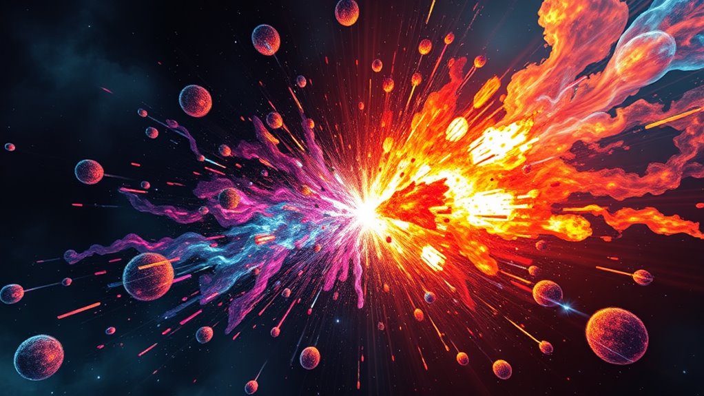 collision induced energy release