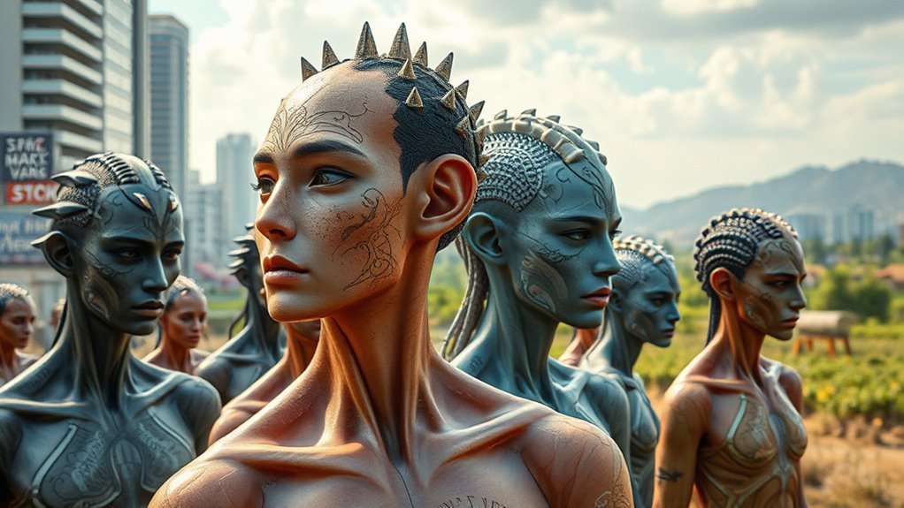 genetic variation between communities
