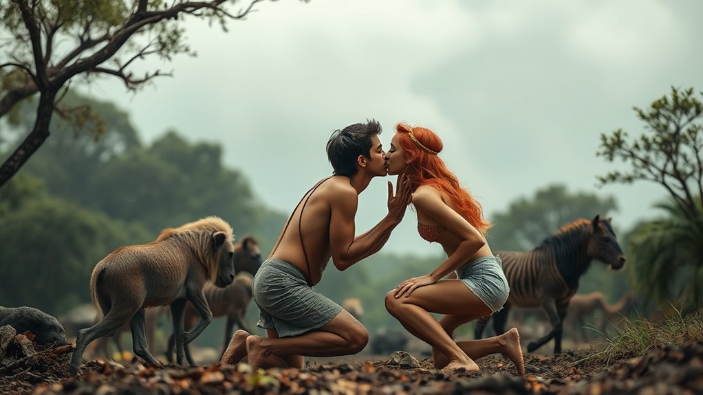 kissing evolutionary significance explored