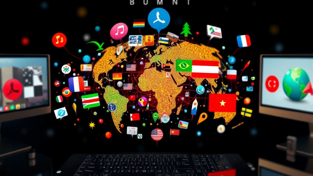 language evolution through technology