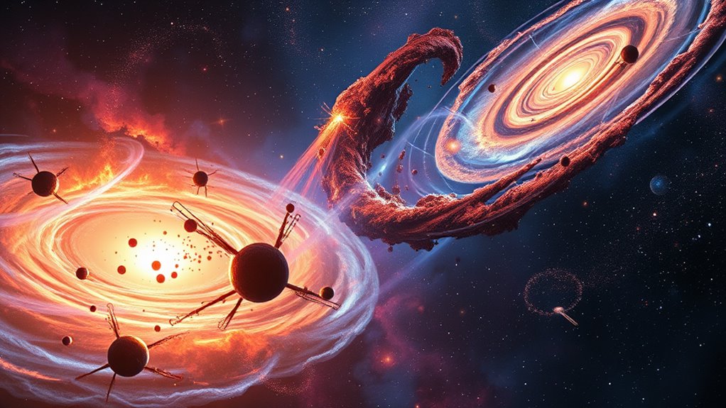 matter creation simulation process